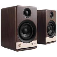 声擎 Vintage3 电脑桌面音响台式 高音质小型蓝牙音箱 有源音箱HiFi音响家用多媒体 褐胡桃