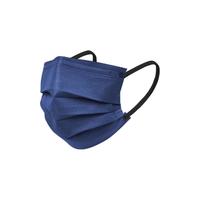 H&K 一次性医用外科口罩莫兰迪彩色成人独立包装 50只/盒藏青色