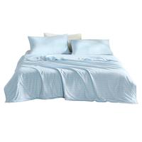 罗莱生活 LUOLAI 家纺 深睡冰皮被3.0 A类可水洗凉感夏被 凉感值0.27 蓝1.8米