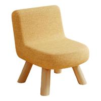 蔓斯菲尔小凳子家用矮凳靠背小椅子客厅彩色换鞋凳简约实木儿童布艺小板凳 【可拆洗/锁色工艺】35cm向日葵