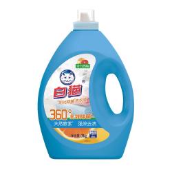 白猫 阳光除菌洗衣液 3kg 活力西柚