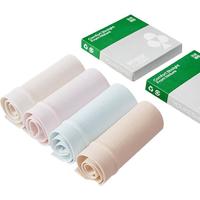 有棵树 YOUKESHU女士内裤女7A抗菌桑蚕丝底裆高腰无痕柔软透气高弹防夹臀三角内裤