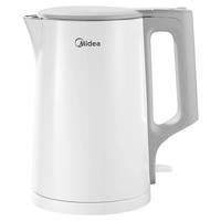 国家补贴、限地区：美的 烧水壶电水壶热水壶大功率防倾漏电热水壶不锈钢材质家用MK-HJ1566