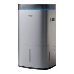 海尔 双变频更节能低噪 除湿机+空气净化器  冰河银 60L/D
