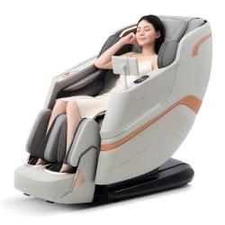 奥佳华 2025按摩椅十大品牌家用太空舱全身肩颈揉捏零重力电动智能按摩老人M90月光灰