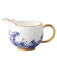 auratic先生瓷海上明珠 4头咖啡杯碟简约 咖啡具散件自由搭配 包装 奶缸【140mL】