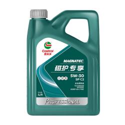 嘉实多 全合成汽机油 磁护专享 API SP/C2 5W-30 4L 磁护5w-30 SP级
