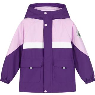 水孩儿 童装男女童摇粒绒厚风衣加绒加厚外套 糖果粉-SHRCND10CC751P10 140