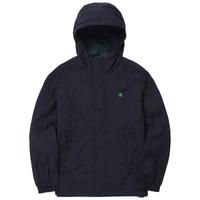可隆 KOLON SPORT男女春秋宽松防风防水尼龙连帽夹克JWJJA23111NAY 海军蓝 XS