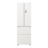 移动端、京东百亿补贴：东芝 小法式系列 GR-RF420WI-PM171 风冷法式门冰箱 420L 织瑾白