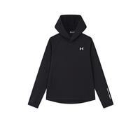 安德玛 UNDER ARMOUR【透气&舒适】130-170男女中大童休闲柔软连帽长袖T恤