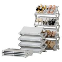 京东京造 鞋架 鞋子收纳置物架 夹缝玄关收纳省空间浴室拖鞋