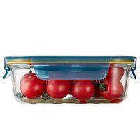 LOVWISH 乐唯诗 保鲜盒 一体盖款 400ml 墨蓝