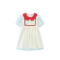 【清沧福利!售完不补】女童公主裙夏季儿童娃娃领礼服连衣裙