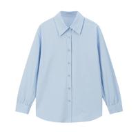 【时尚休闲通勤衬衫】春夏款红色含莱赛尔薄款开衫