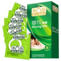 第六感避孕套 套 螺纹诱惑6只 超薄凸点情趣套 男女成人用品