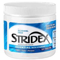 stridex 美国水杨酸棉片祛痘刷闭口酸 祛粉刺黑头控油面部去角质清洁毛孔 蓝色进阶版两罐装