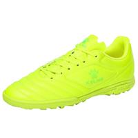 卡尔美(KELME)足球鞋男青少年比赛TF碎钉球鞋透气防滑球鞋 荧光黄 30