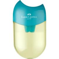 辉柏嘉 双孔转笔刀 笔刨 削笔器 工具 薄荷蓝183567