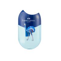 辉柏嘉（Faber-castell）卷笔刀笔刨小卷笔刀铅笔削笔C1183534 单孔笔刨 森林朋友系列 蓝色