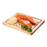 PLUS会员：Seamix 冷冻三文鱼块1kg（银鲑）独立包装4-7块 去刺 海鲜水产 轻食