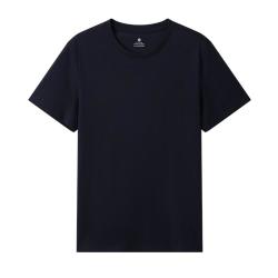 京东京造 短袖t恤男潮流多色衣服男装男士T恤 黑色 XL 黑色