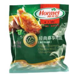 荷美尔 经典尊享鸡翅 奥尔良风味 1kg