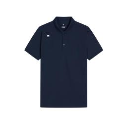京东京造 速干polo衫男短袖男士t恤男装衣服 海军蓝 S