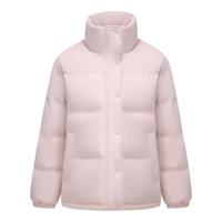 波司登（BOSIDENG）羽绒服女短款立领保暖防风甜美加厚冬季外套 芝芝莓粉 L 170/92A 体重约130-150斤