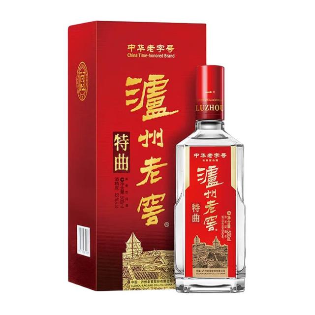 今日必买：泸州老窖 特曲 第十代 52%vol 浓香型白酒 500ml 单瓶装