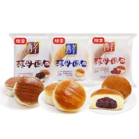 移动端、京东百亿补贴：桃李 混合口味 酵母面包  牛奶蛋羹/红豆馅/巧克力味各4袋 普通盒装 920g