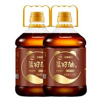 熊猫炒堂 压榨特香菜籽油5.434L（2.717L*2）物理压榨 食用油 压榨特香2.717L*2