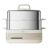 小熊 全钢电蒸锅0涂层0塑胶 16.5L双层大容量多功能锅 炖蒸煮一体保温大功率不锈钢电锅DZG-BA7N6