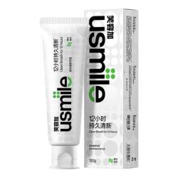 usmile 清新口气 牙膏  薄冰海洋 120g