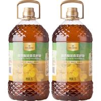 1号会员店低芥酸浓香菜籽油5L*2 充氮锁鲜 优选 桶装 食用油