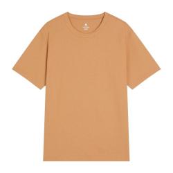 京东京造 短袖男士t恤男衣服单穿春季休闲男装 姜黄 M