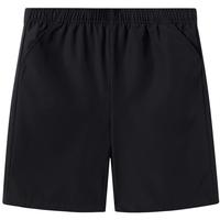 特步（XTEP）儿童夏季男童运动五分裤运动休闲短裤百搭薄款短裤 正黑色【小logo】 150cm