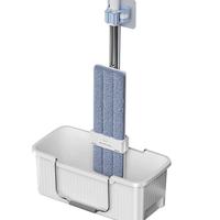 佳帮手拖把家用一拖净免手洗2024懒人平板拖地拖布墩布吸水除尘拖把 【36cm平板拖把】+拖把桶+卡座*1