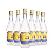 汾酒 杏花村酒系列 杏花村 出口玻汾 53%vol 清香型白酒 500ml*6瓶 整箱装
