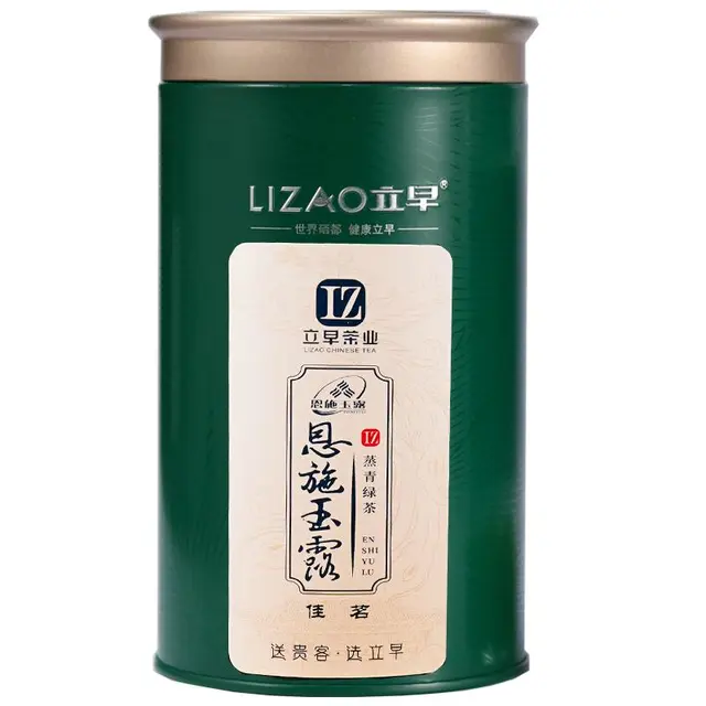 立早（LIZAO）2025年明前新茶特级嫩芽恩施玉露绿茶叶湖北恩施富硒茶罐装100g
