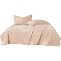 水星家纺 大豆被子夏凉被双人空调被100%纯棉可机洗约3.8斤JDear京东 纯棉针织大豆夏被-粉