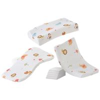 罗莱儿童（luolaikids）A类泰国乳胶高低枕芯人体工学设计透气蜂窝结构 萌萌派对 29*48cm