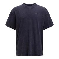 安德玛（UNDERARMOUR）春夏男子高克重运动休闲短袖T恤1389147 藏蓝色410 M