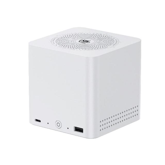 零刻 「多重玩法」ME mini 6盘位固态迷你主机 N200 双2.5G软路由低噪家庭存储电脑Ubuntu 12G+64G+2TB