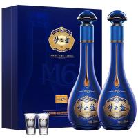 移动端、京东百亿补贴：洋河 白酒礼盒  礼盒装 浓香型 1100mL 52%vol