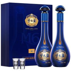 洋河 白酒礼盒  礼盒装 浓香型 1100mL 52%vol