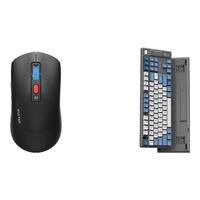iFLYTEK/科大讯飞 搭载DeepSeek-R1 无线键鼠套装  红轴 RGB 黑