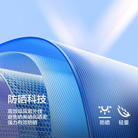 森马防晒外套|外套女短款吸湿速干2025夏季凉感拼接网眼夹克 粉绿A41424 L