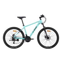 京东京造XC350山地自行车禧玛诺21速成人男女士17寸松石绿 XC350 21速 松石绿
