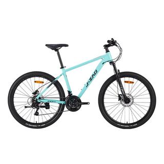 京东京造XC350山地自行车禧玛诺21速成人男女士17寸松石绿 XC350 21速 松石绿